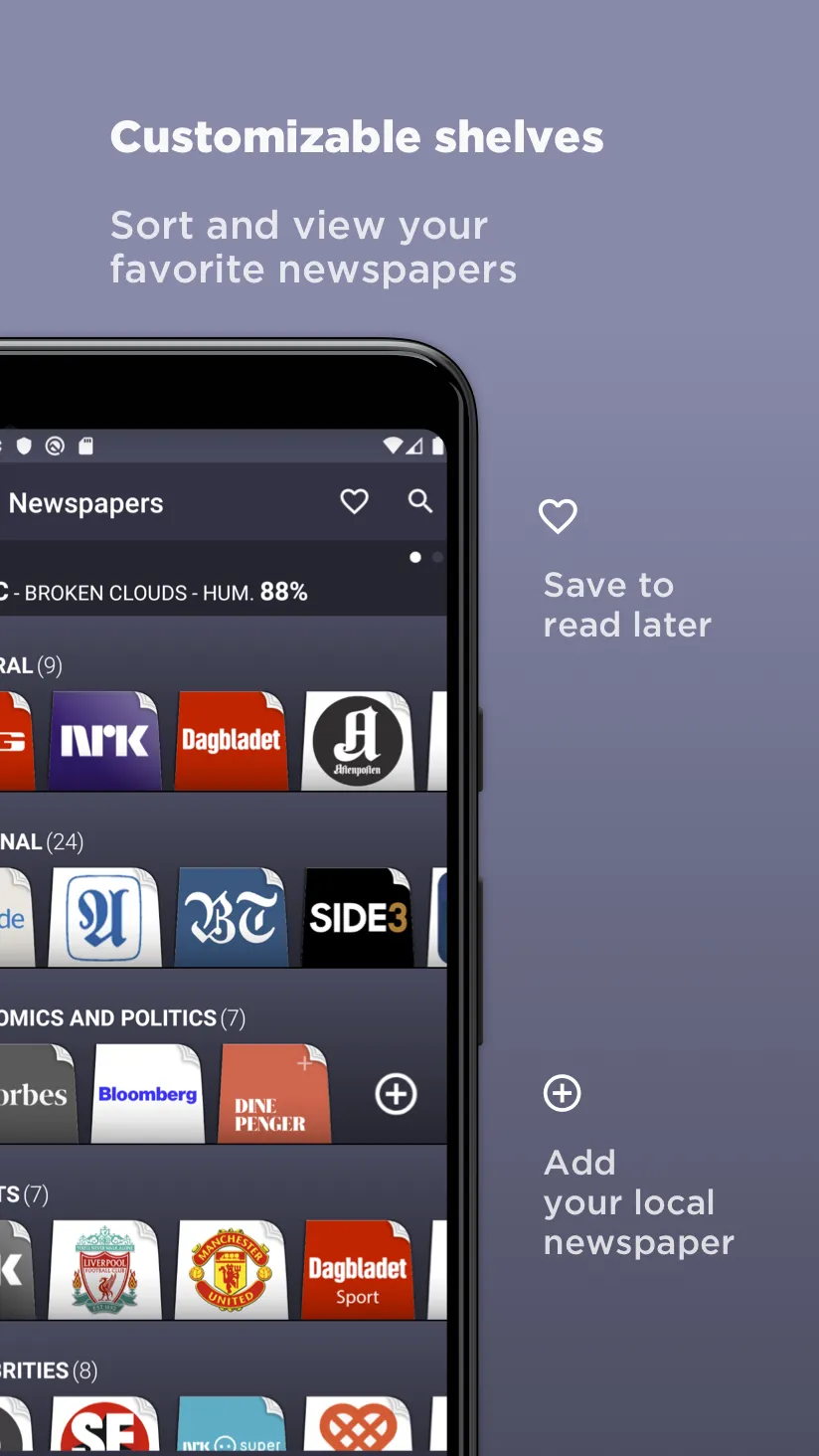 Norwegian Newspapers | Indus Appstore | Screenshot