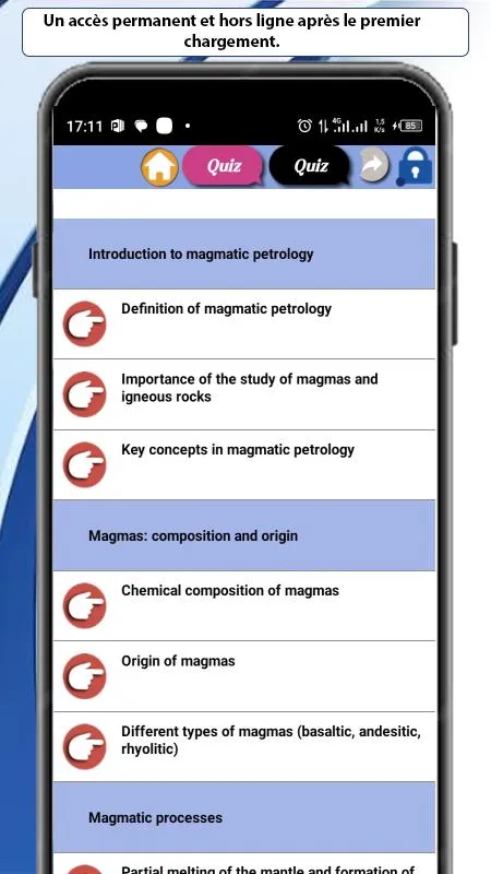 Magmatic Petrology course | Indus Appstore | Screenshot