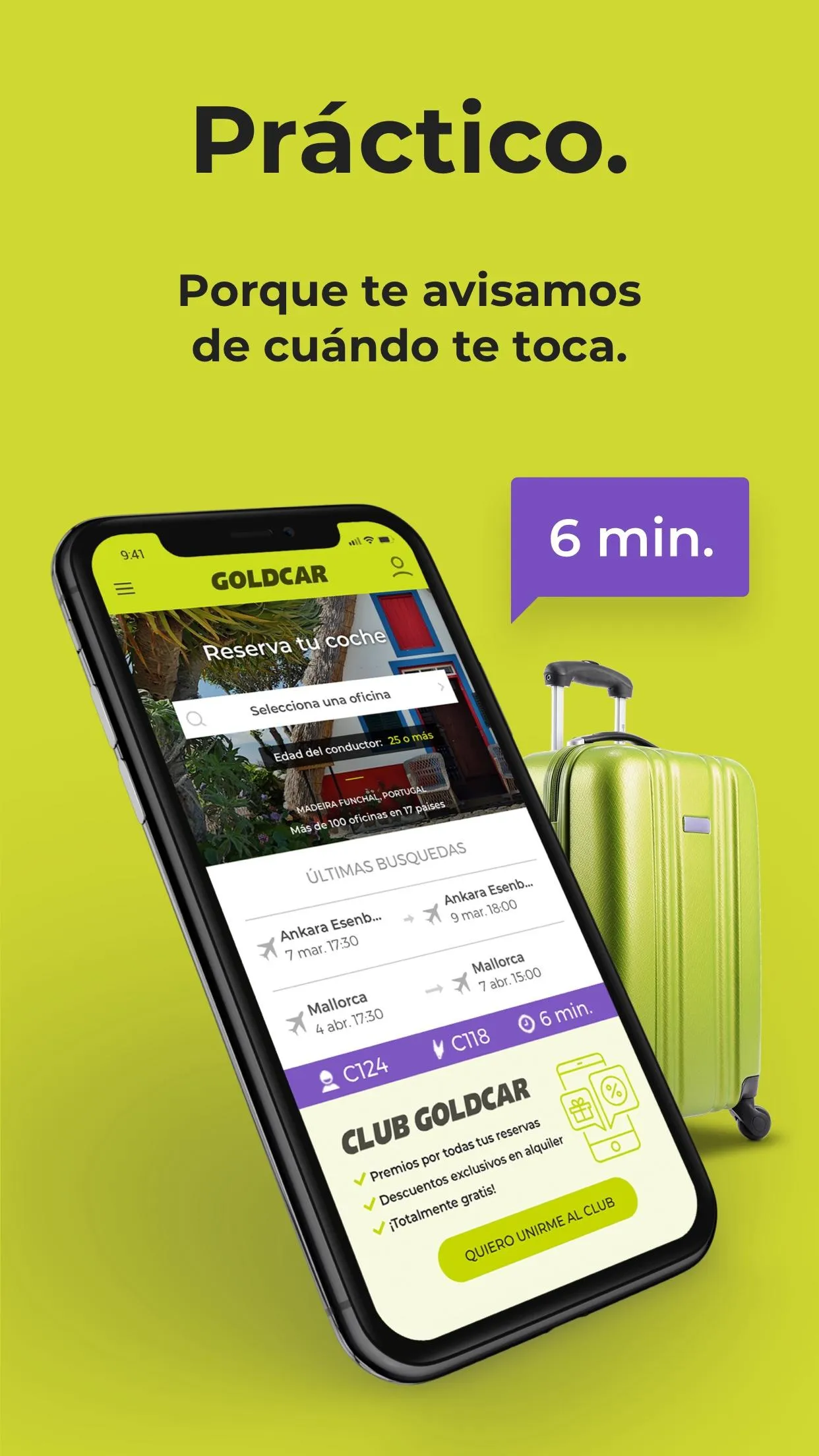 Goldcar - Car Rental App | Indus Appstore | Screenshot