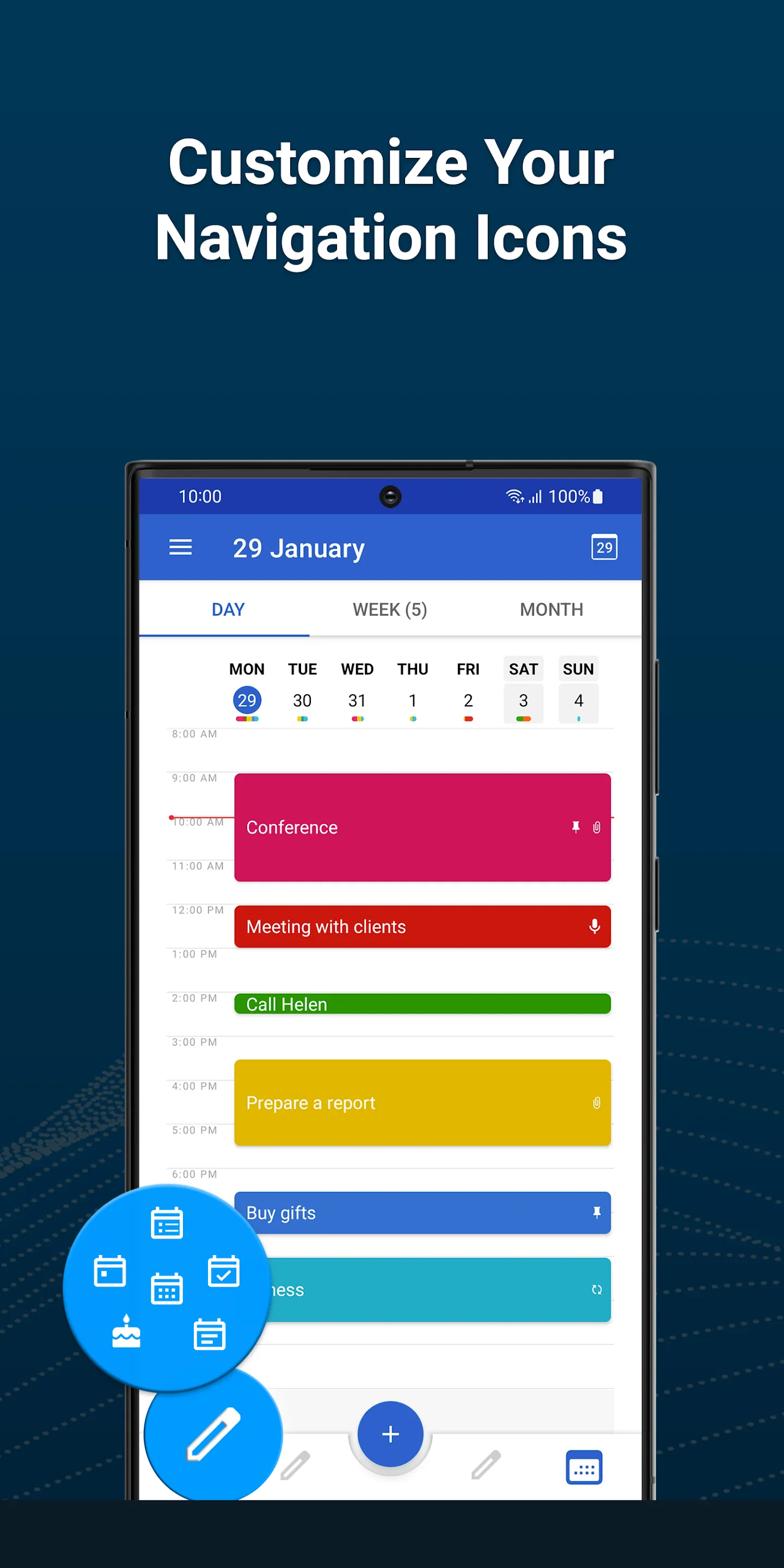 Calendar - Schedule Planner | Indus Appstore | Screenshot