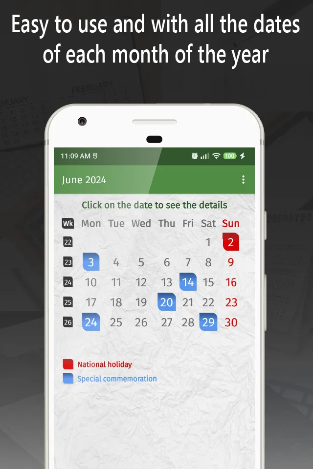 italy calendar 2024 | Indus Appstore | Screenshot