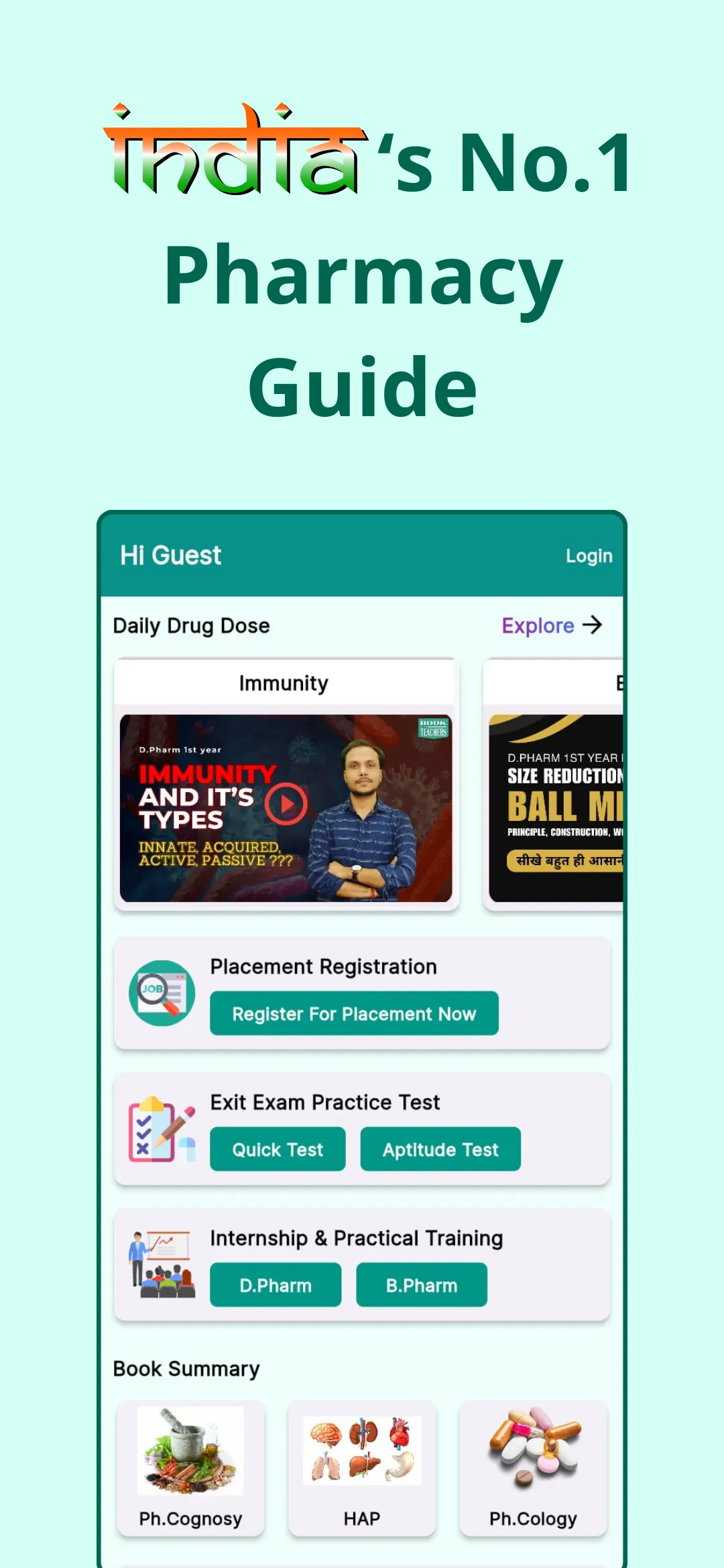 Book With Teachers- D Pharma | Indus Appstore | Screenshot