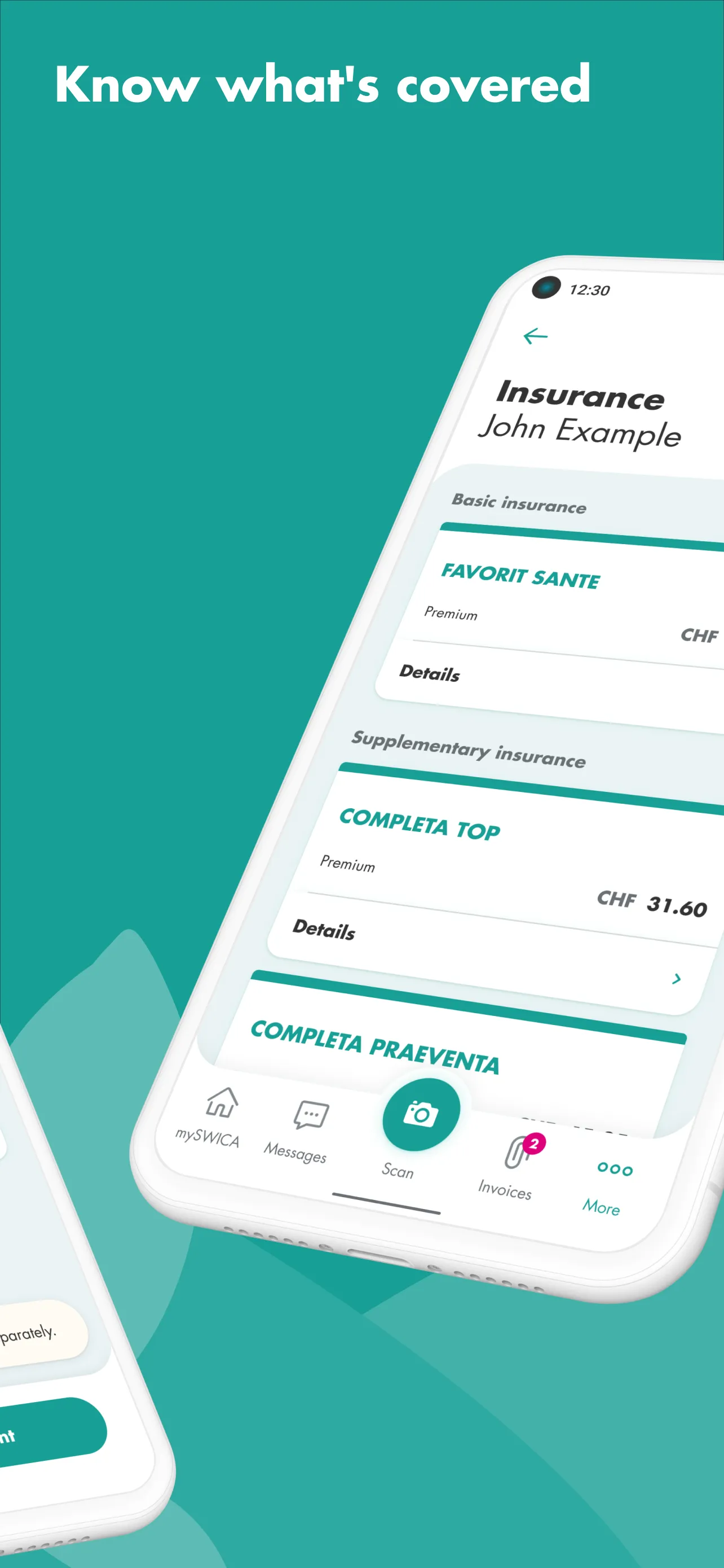 mySWICA | Indus Appstore | Screenshot