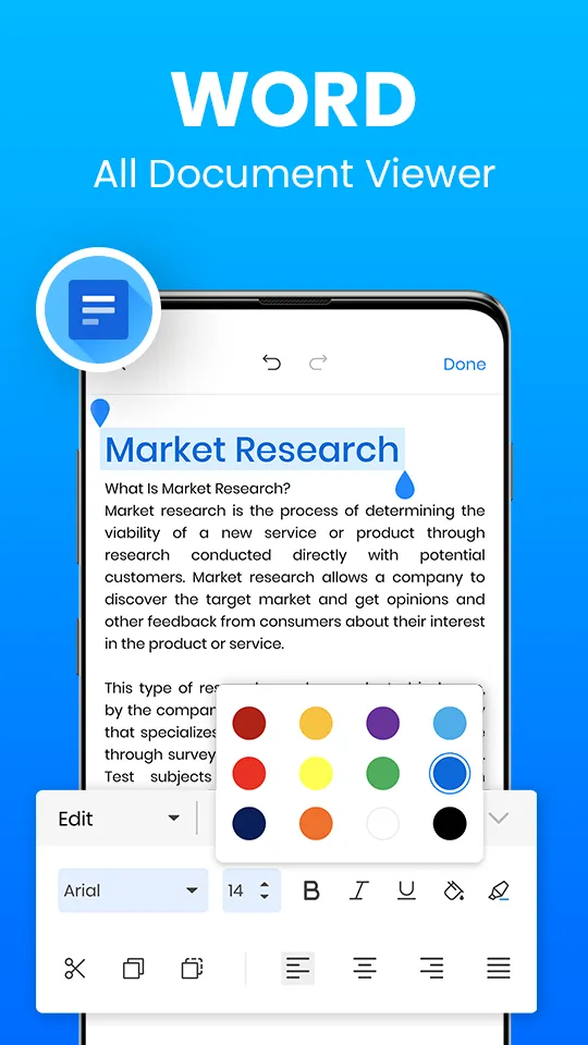 Office App - DOCX, PDF, XLSX | Indus Appstore | Screenshot