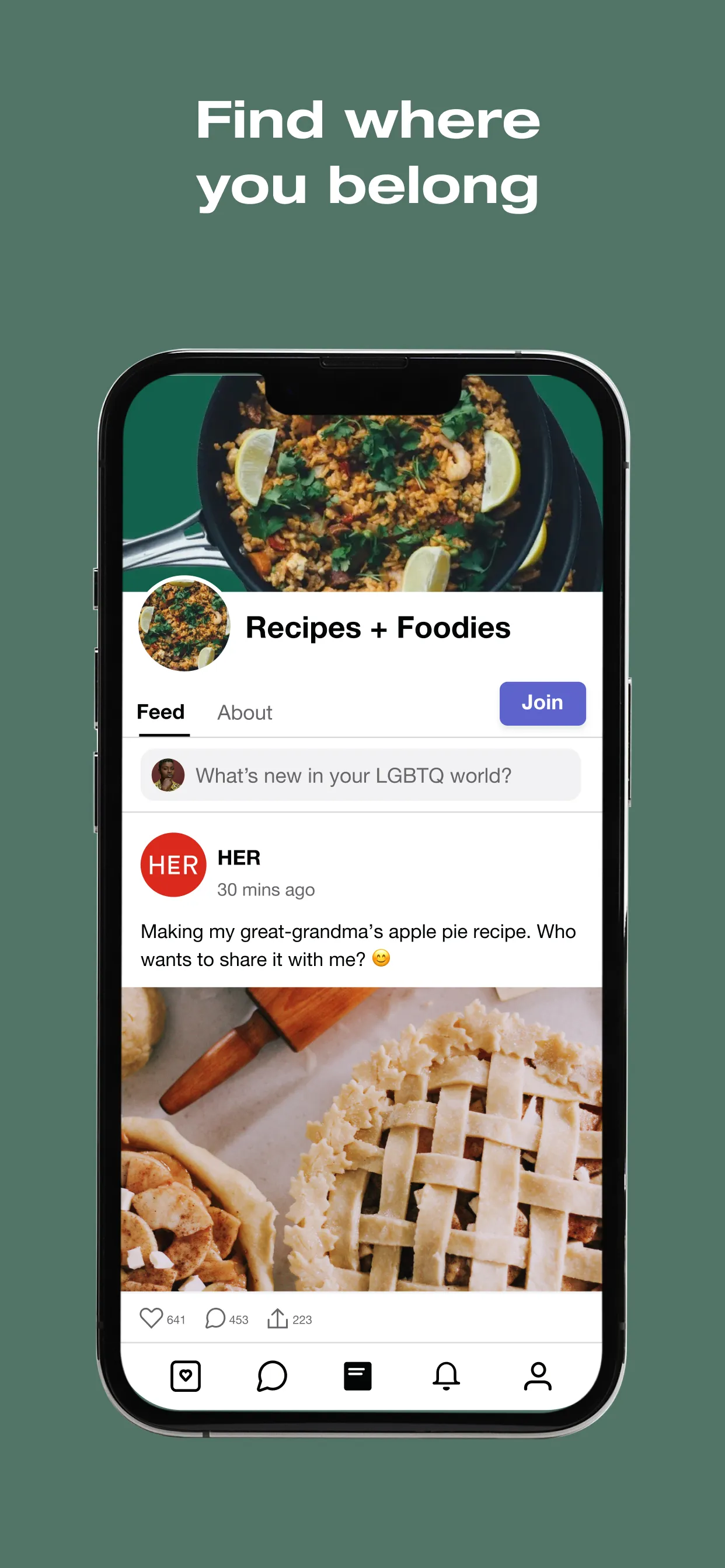 HER Lesbian, bi & queer dating | Indus Appstore | Screenshot