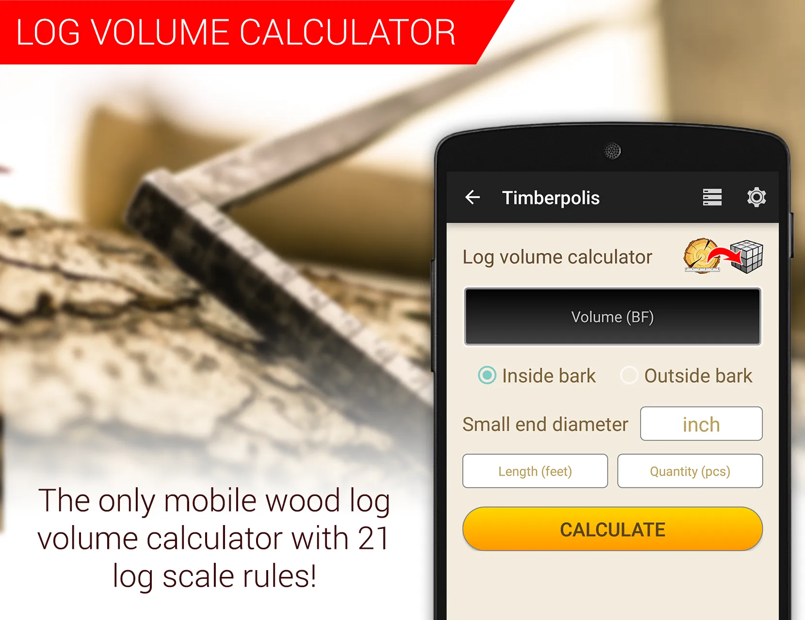 Wood calculators & Recorder | Indus Appstore | Screenshot