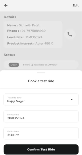 Ather Dealer Central | Indus Appstore | Screenshot