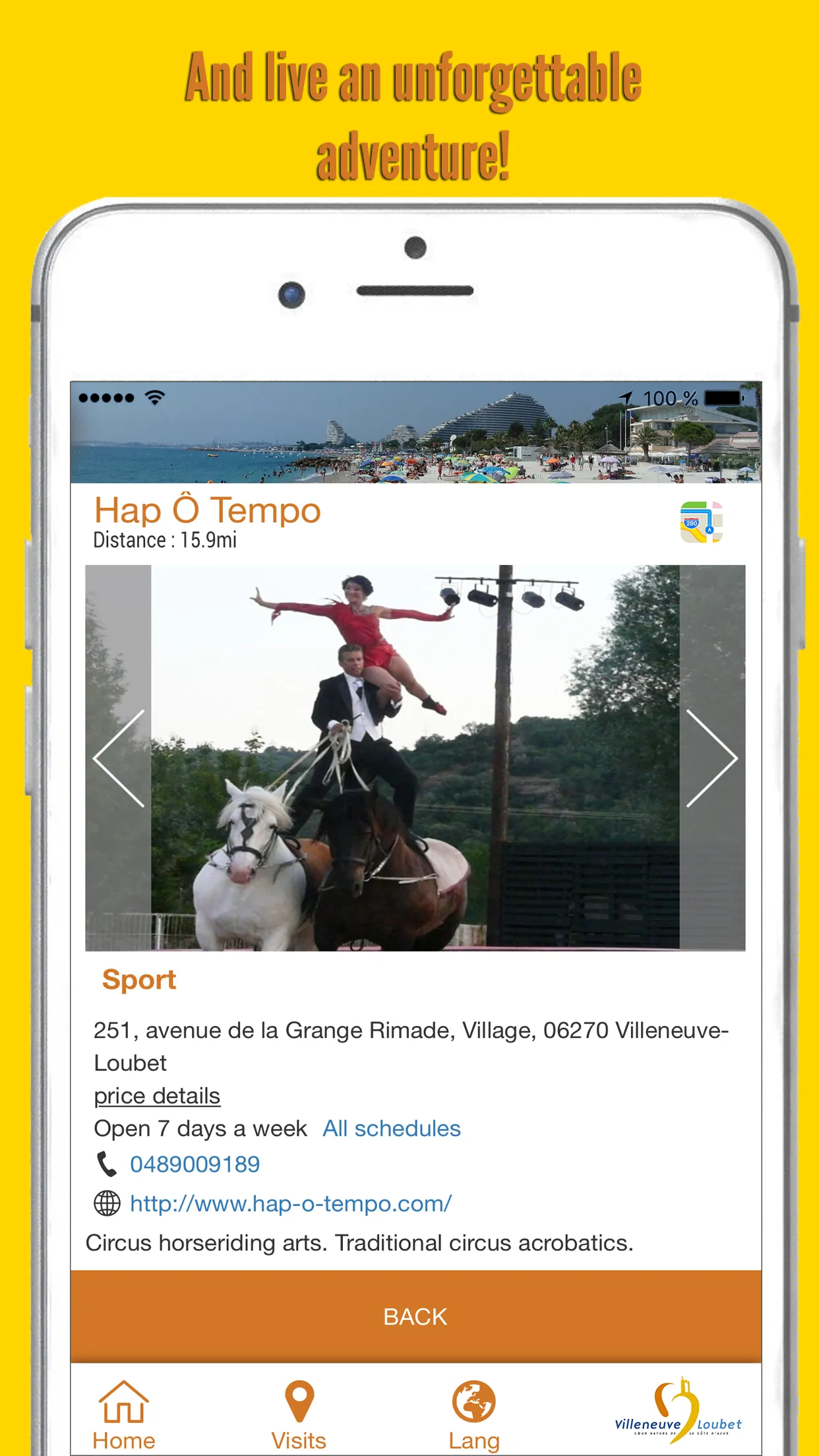 MyVizito Villeneuve Tourism | Indus Appstore | Screenshot