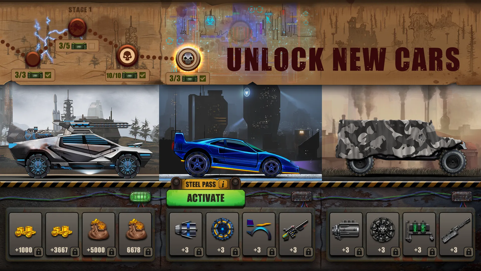 Zombie Hill Racing: Earn Climb | Indus Appstore | Screenshot