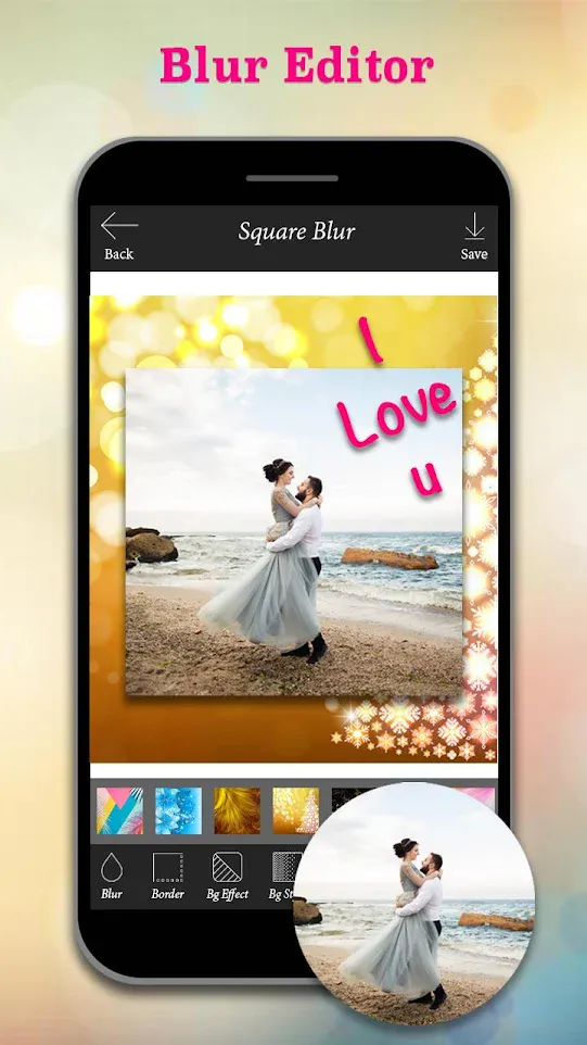 Blur : Blur Photo Editor, Squa | Indus Appstore | Screenshot