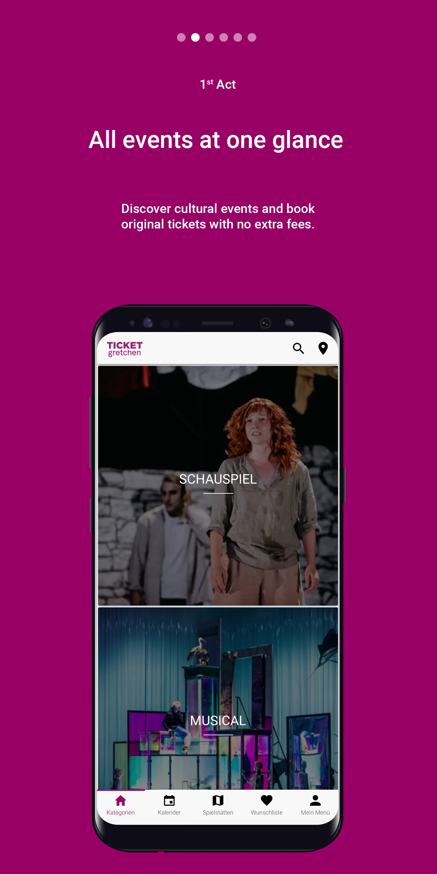 Ticket Gretchen - Event App | Indus Appstore | Screenshot
