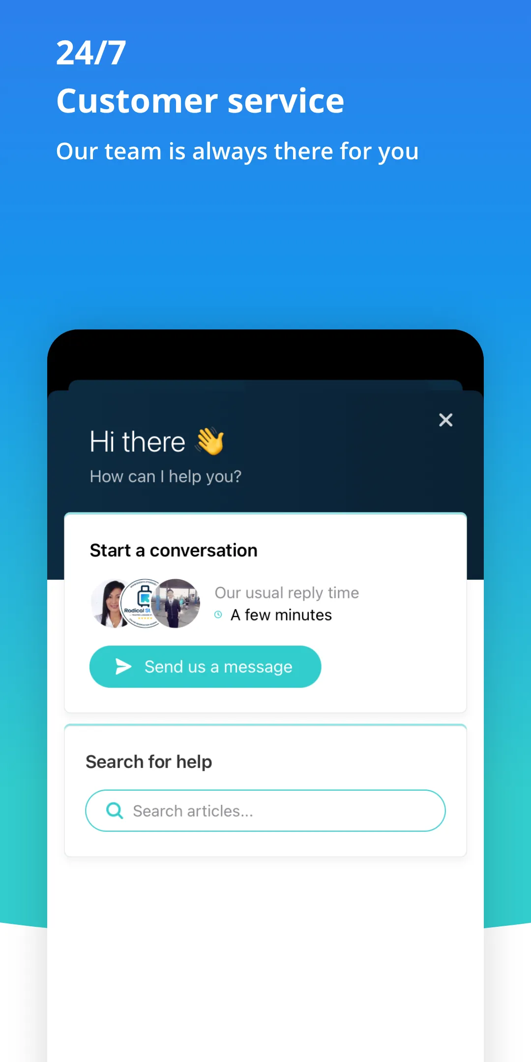 Radical: Luggage Storage | Indus Appstore | Screenshot