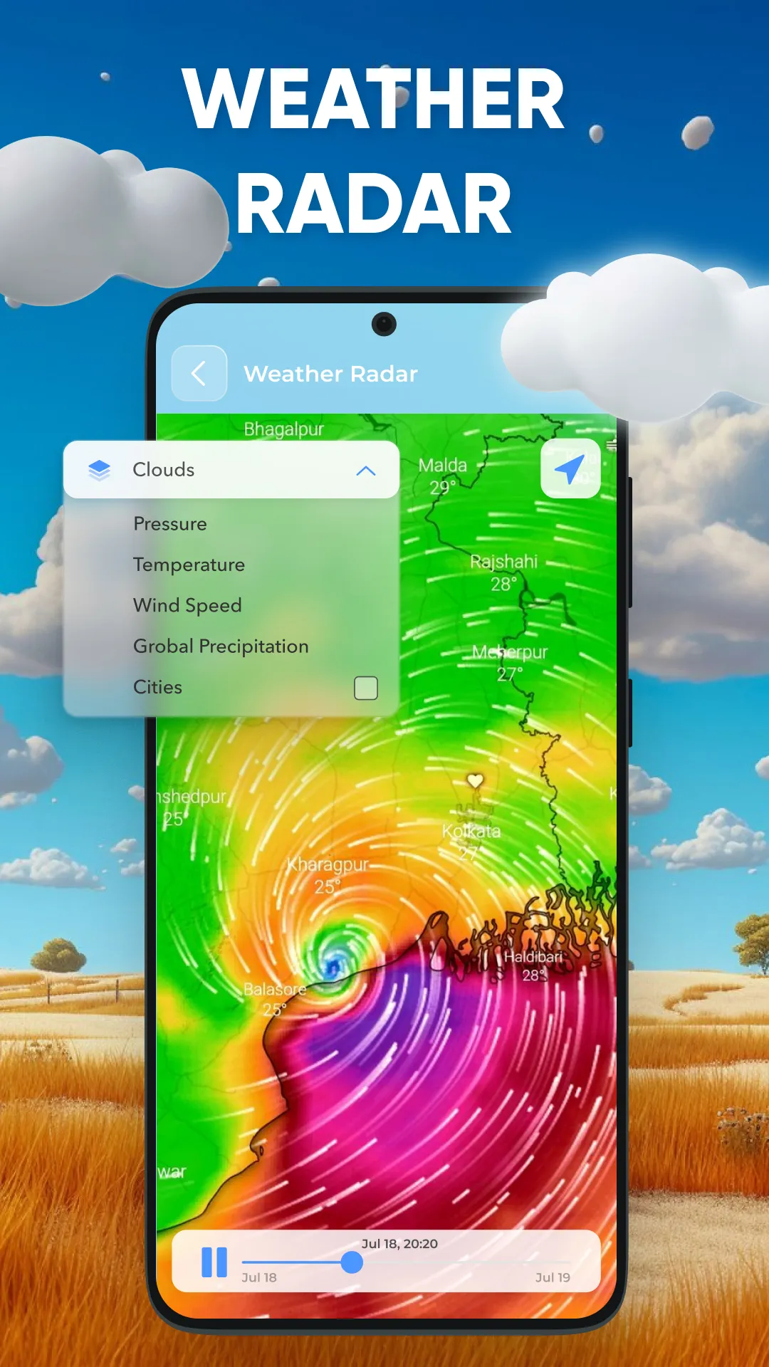 Local Weather: Radar & Widget | Indus Appstore | Screenshot