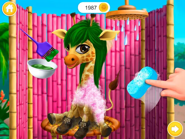 Baby Jungle Animal Hair Salon | Indus Appstore | Screenshot