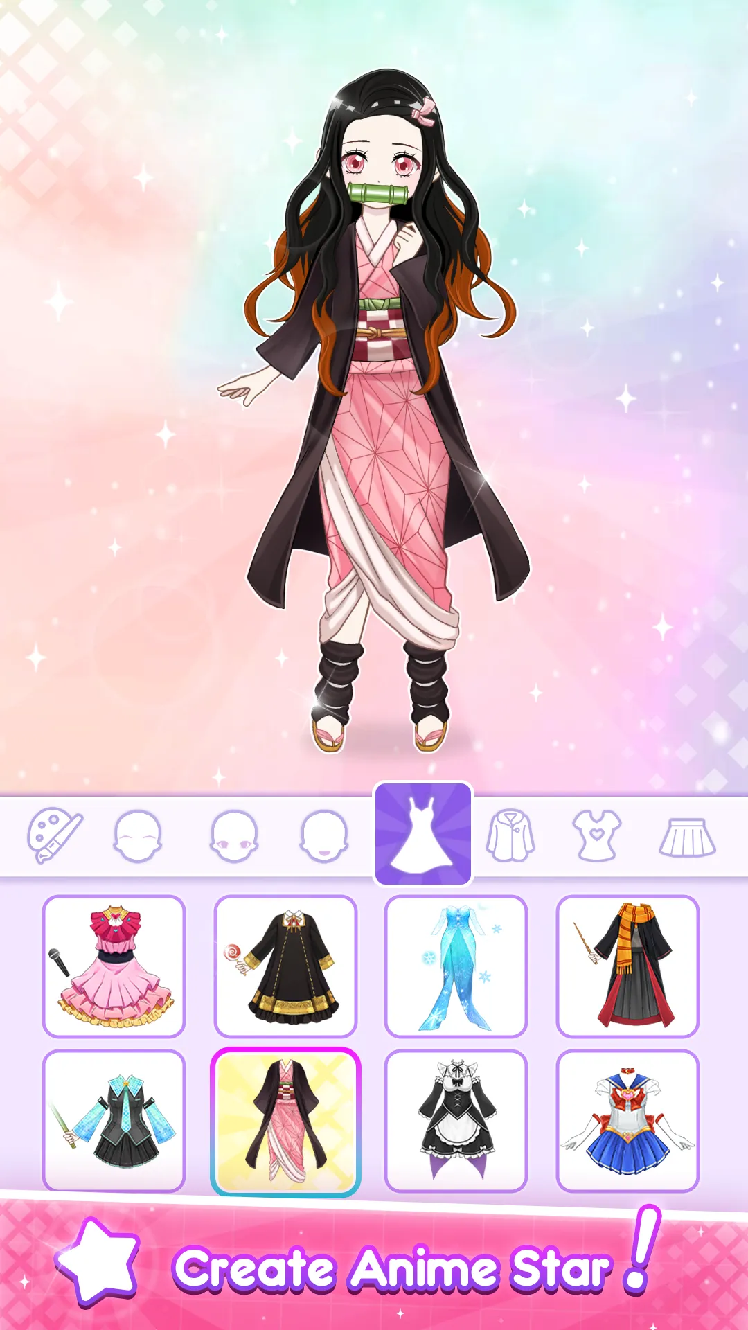 Anime Dress Up - Doll Dress Up | Indus Appstore | Screenshot
