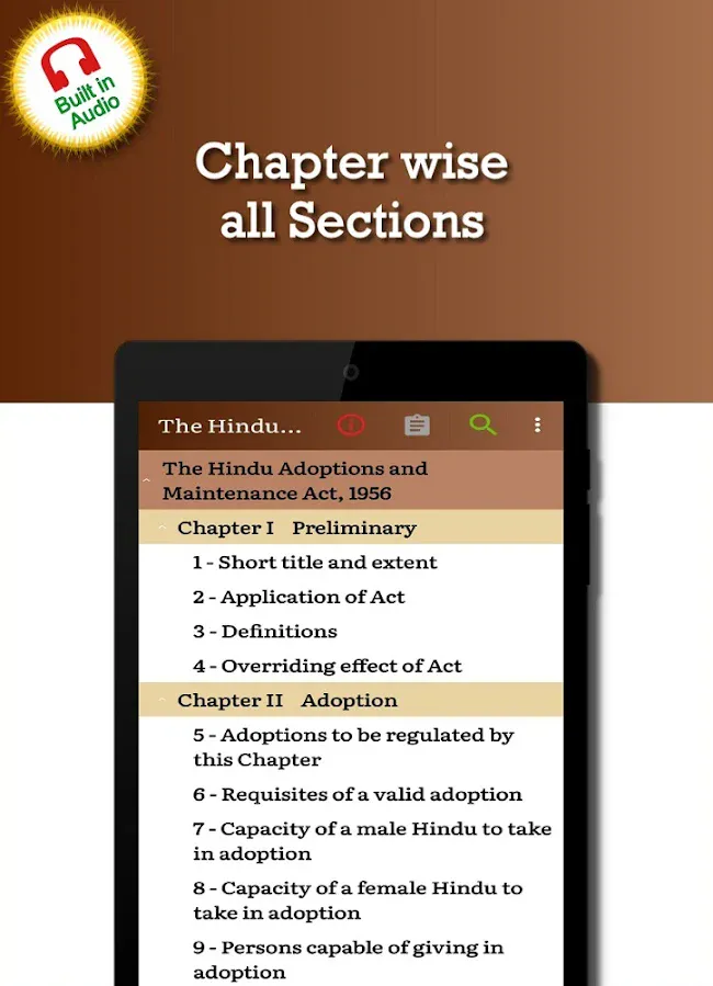 Hindu Adoptions and Maintenance Act 1956 (HAMA) | Indus Appstore | Screenshot