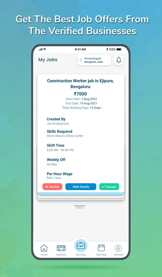 AayWorks - MSME Jobs & Hiring | Indus Appstore | Screenshot