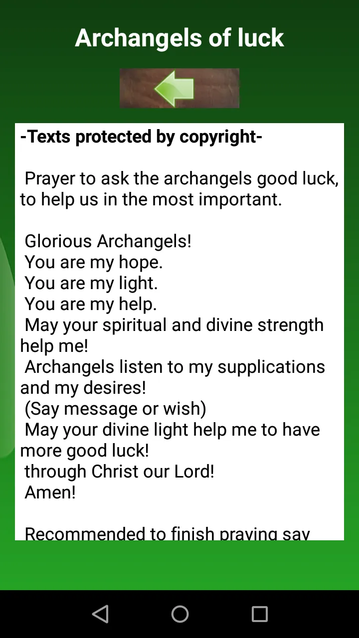 Prayers of good luck | Indus Appstore | Screenshot