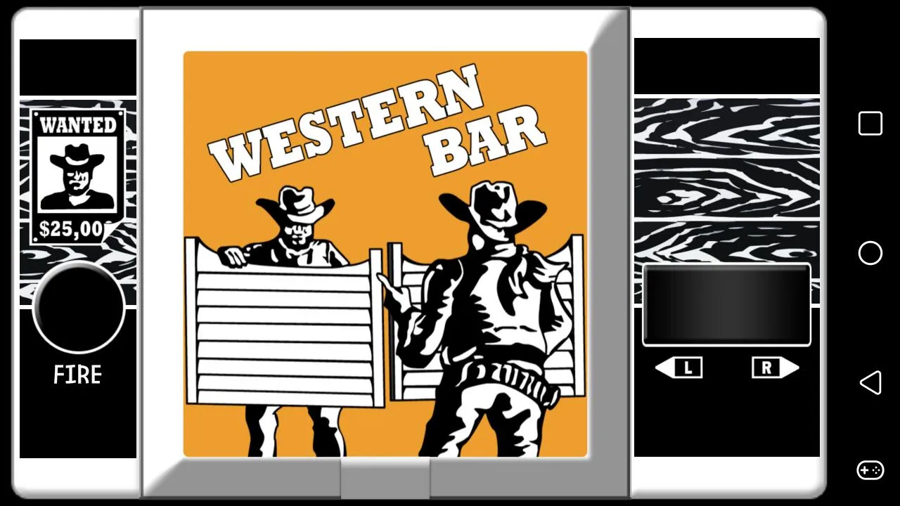 Western Bar(80s Handheld Game) | Indus Appstore | Screenshot