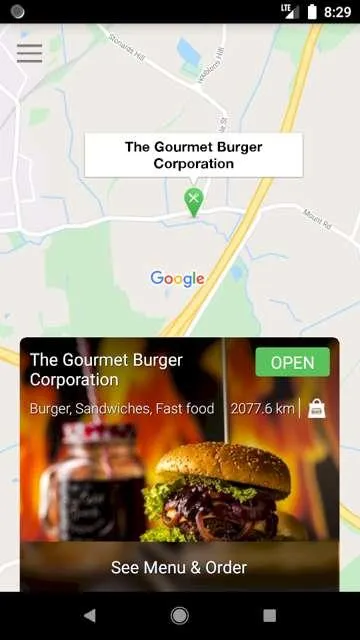 Gourmet Burger Co | Indus Appstore | Screenshot