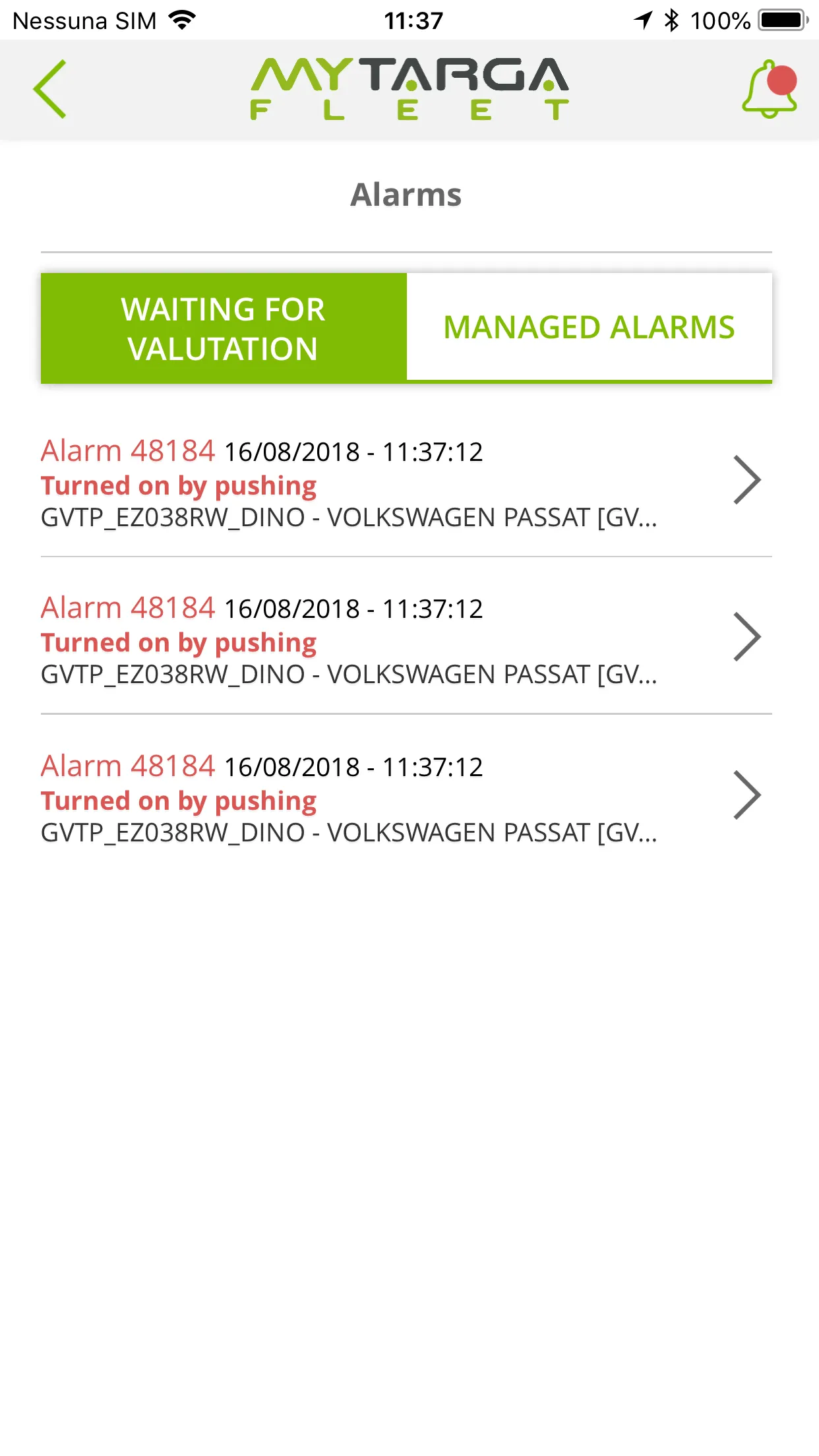 MyTargaFleet | Indus Appstore | Screenshot