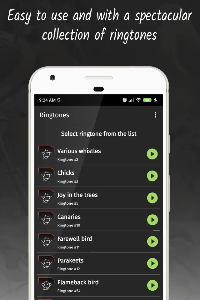 Bird ringtones and sounds | Indus Appstore | Screenshot