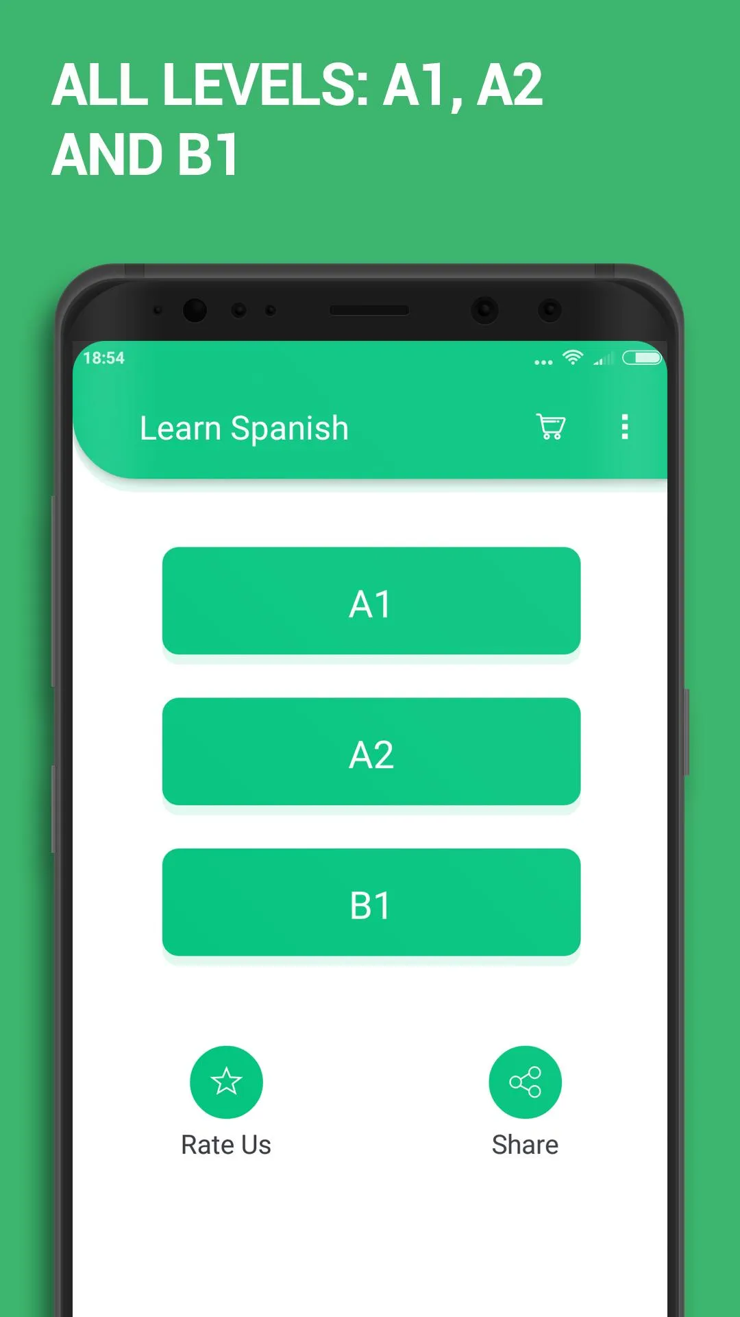 Learn Spanish Grammar A1 A2 B1 | Indus Appstore | Screenshot