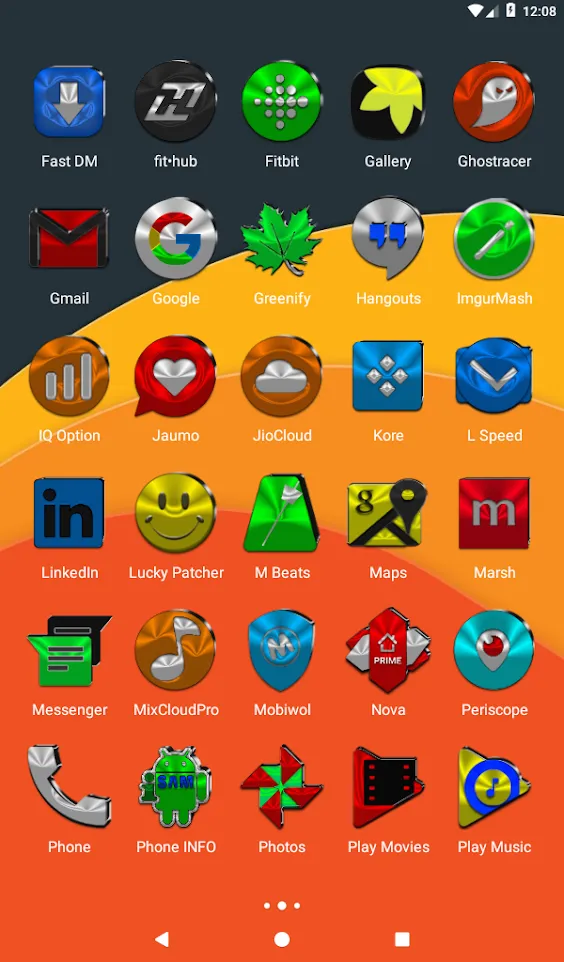 Colorful Nbg Icon Pack | Indus Appstore | Screenshot
