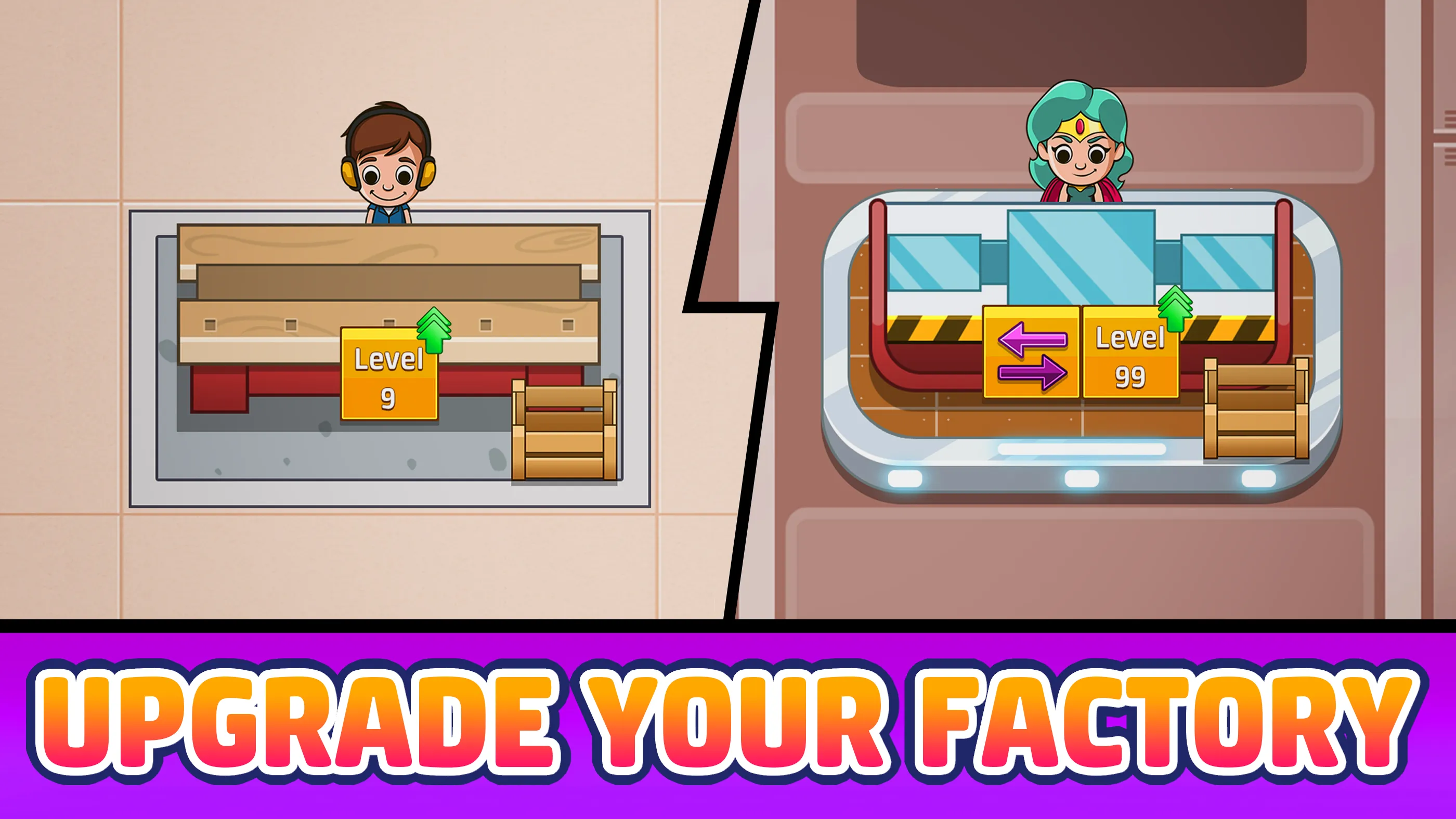 Idle Factory Tycoon: Business! | Indus Appstore | Screenshot