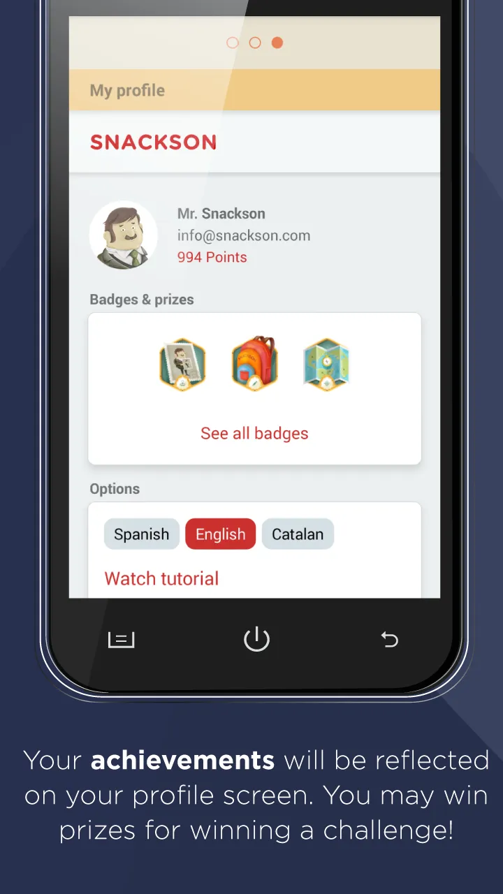 Snackson | Indus Appstore | Screenshot