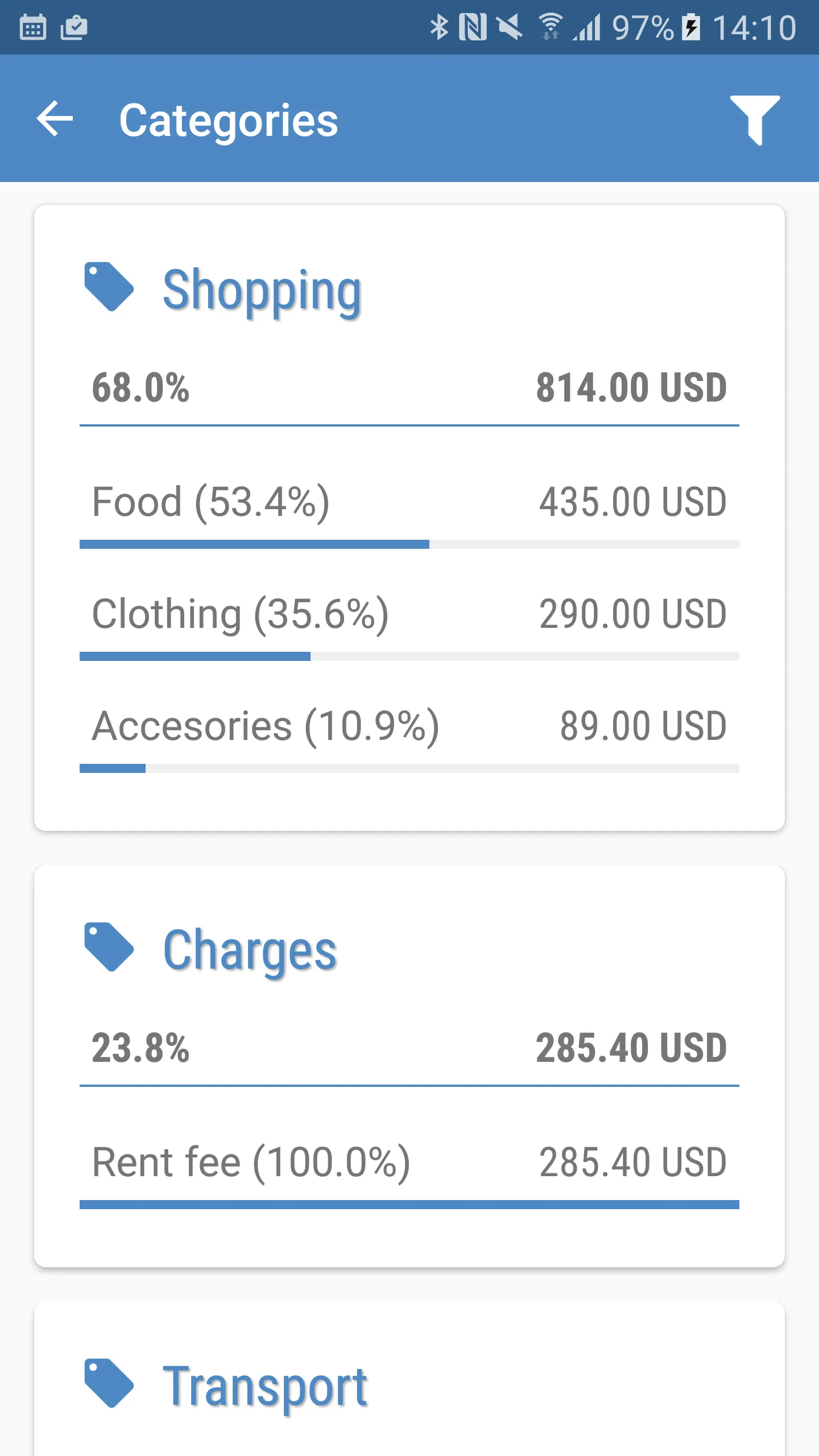 Expense Manager | Indus Appstore | Screenshot