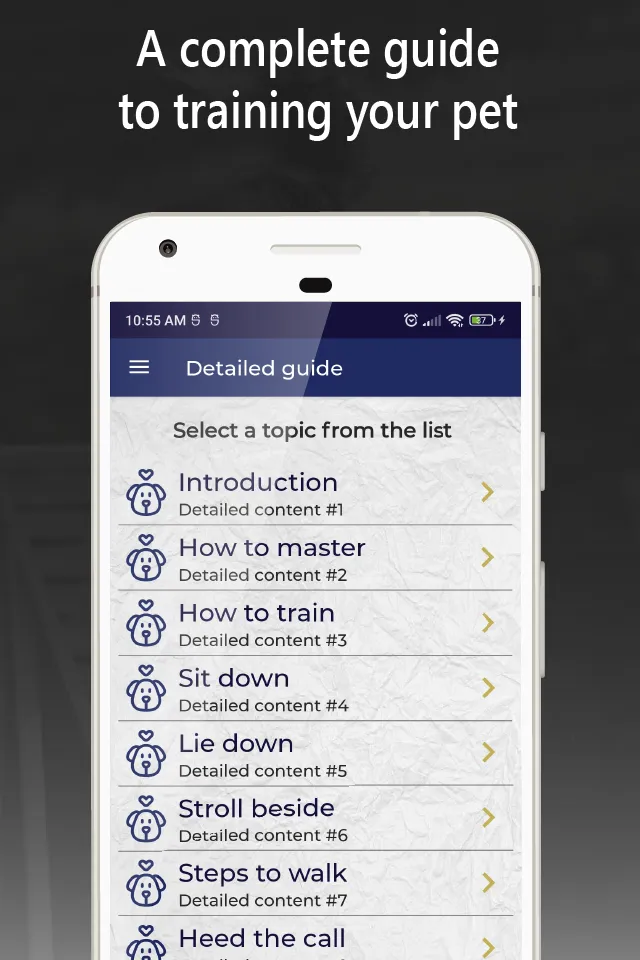dog training guide train a dog | Indus Appstore | Screenshot