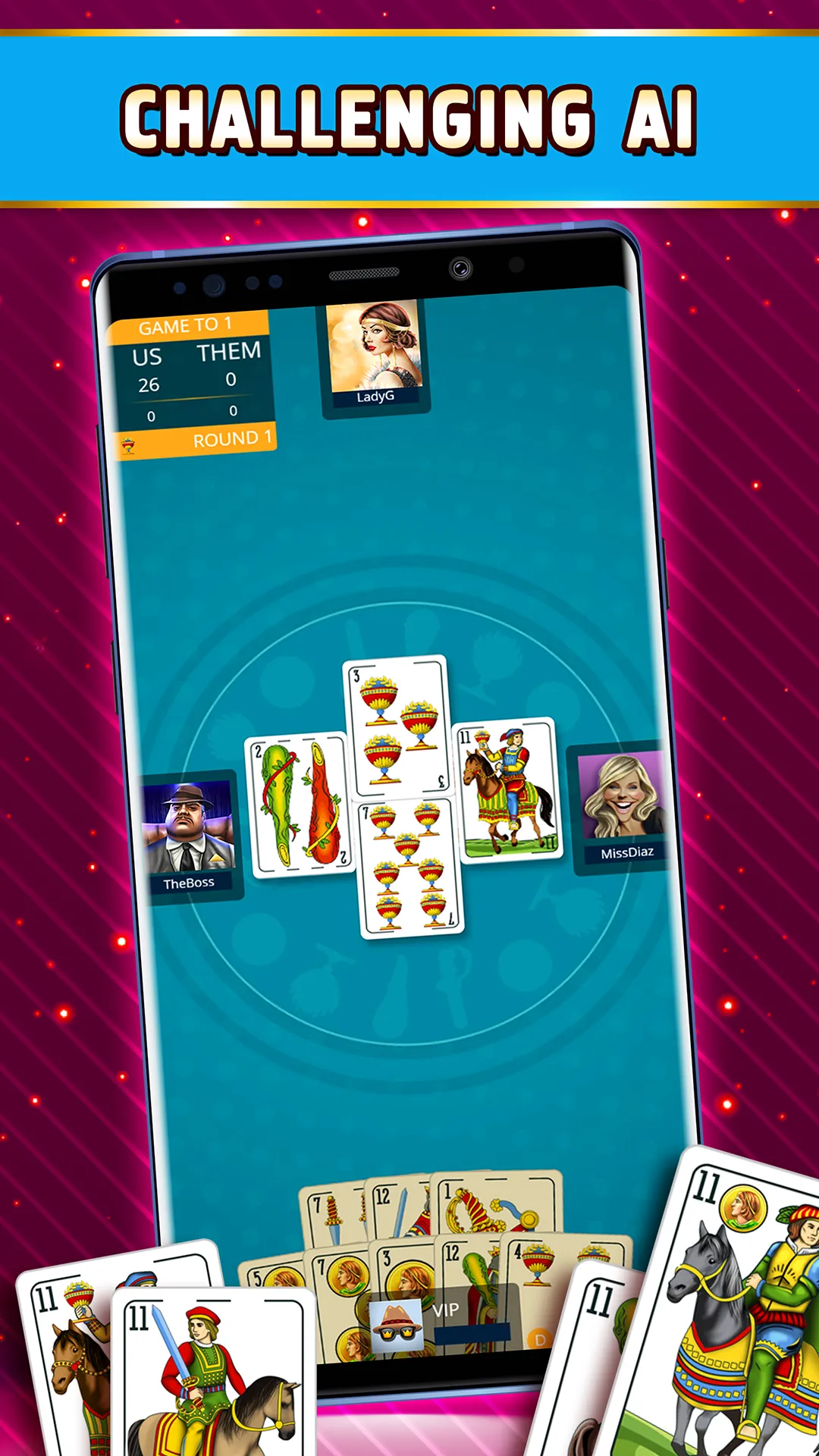 Tute Offline - Card Game | Indus Appstore | Screenshot