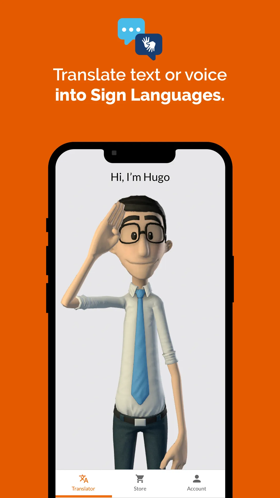 Hand Talk Translator | Indus Appstore | Screenshot