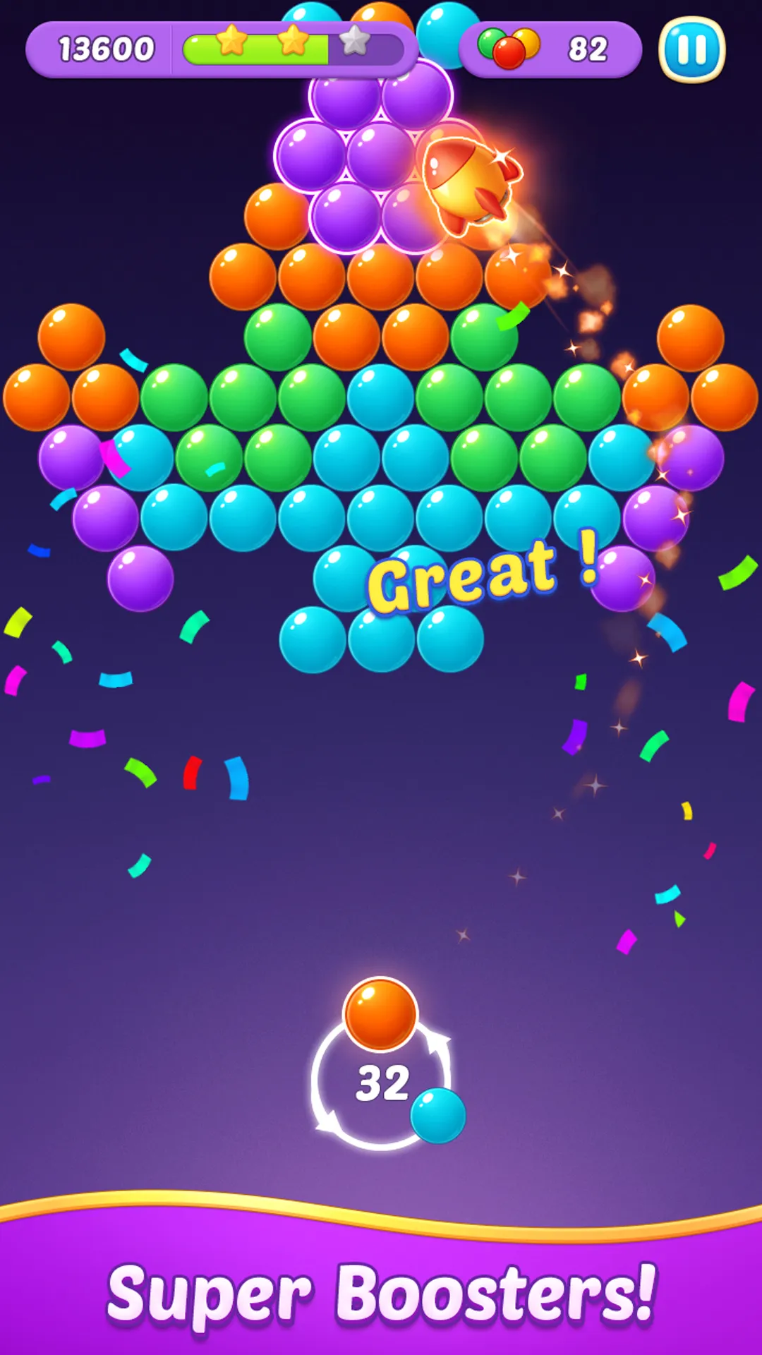 Bubble Shooter Gem Puzzle Pop | Indus Appstore | Screenshot