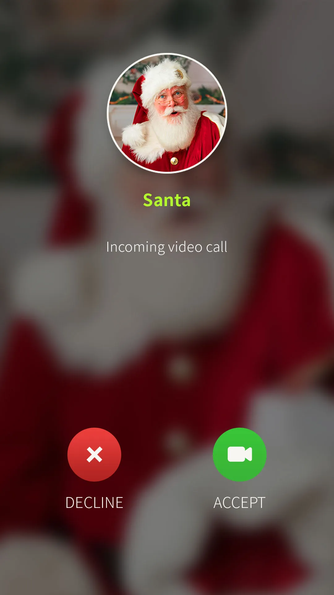 Call Santa Claus - Prank Call | Indus Appstore | Screenshot