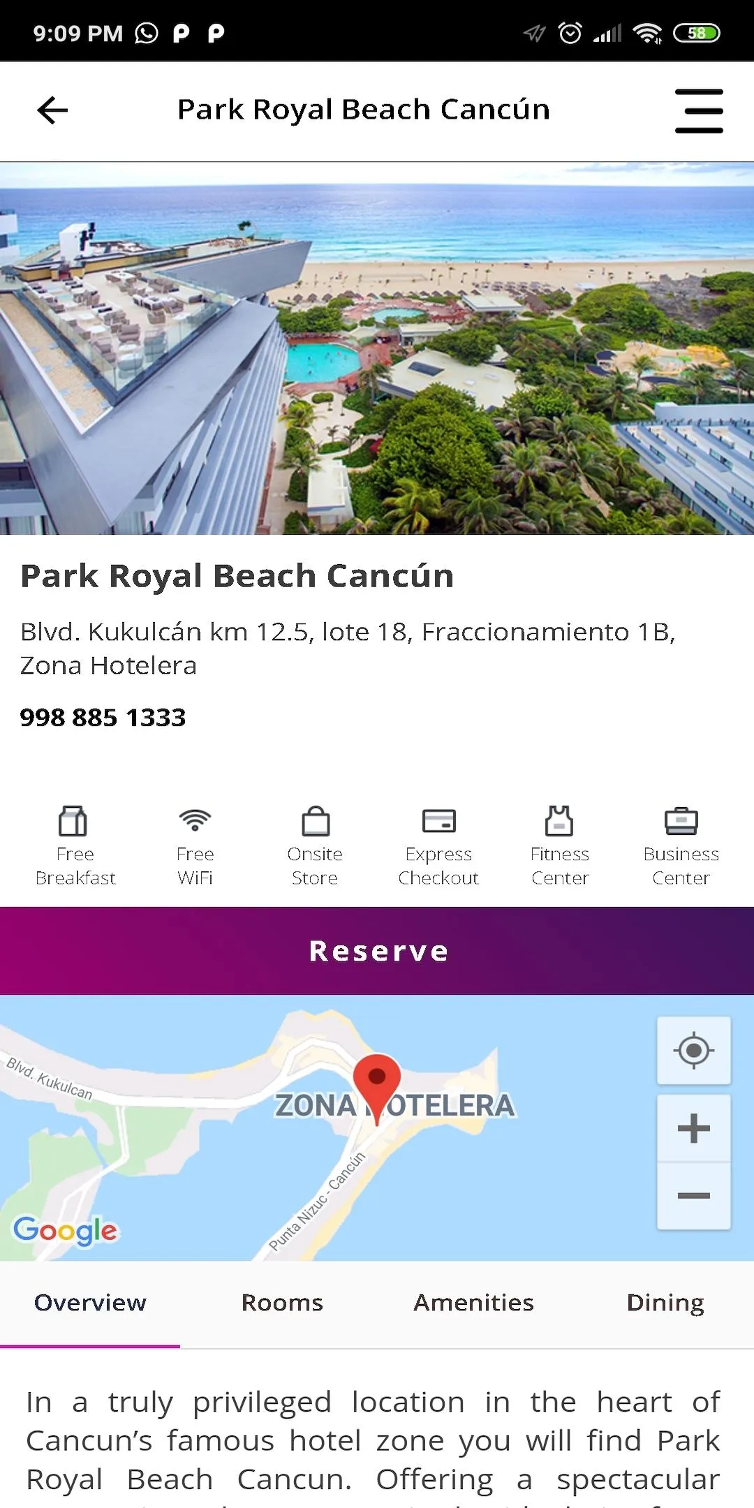 Park Royal Hotels & Resorts | Indus Appstore | Screenshot