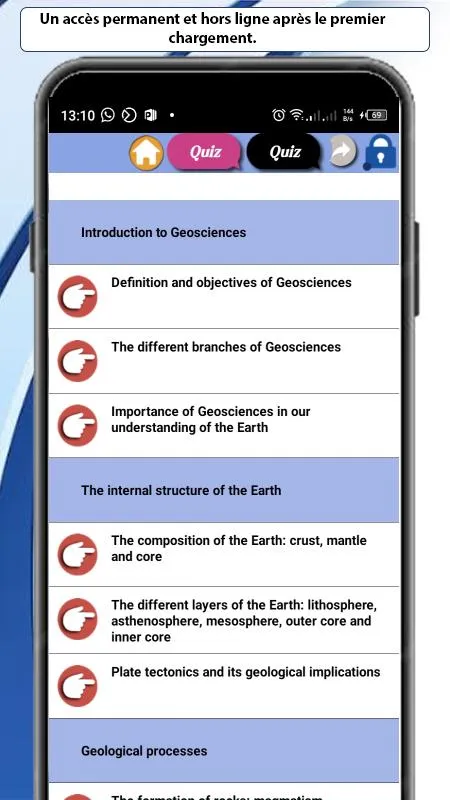 Geosciences courses | Indus Appstore | Screenshot