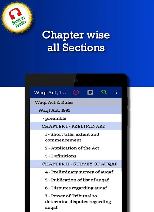 Waqf Act 1995 | Indus Appstore | Screenshot