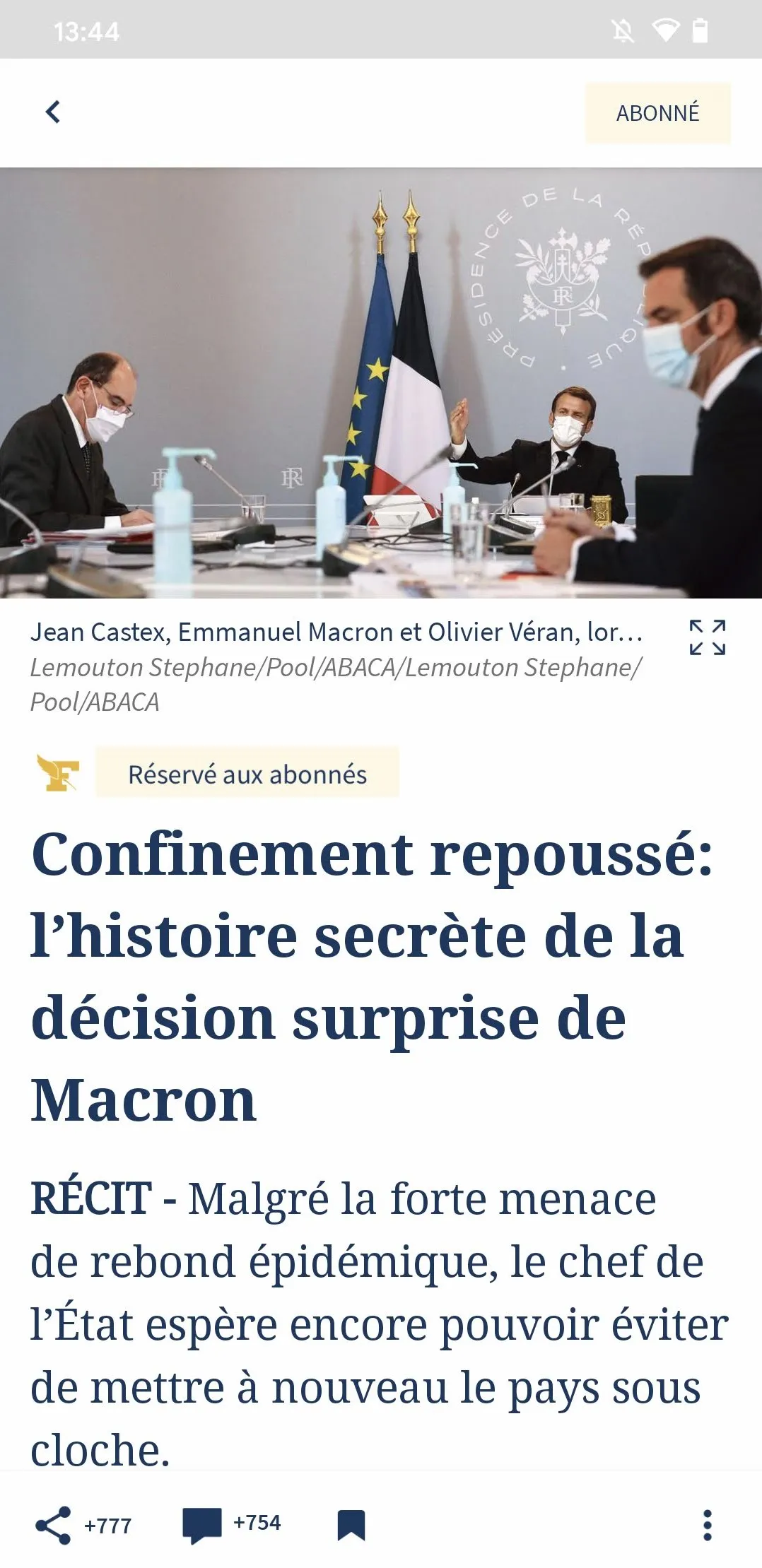 Le Figaro.fr: Actu en direct | Indus Appstore | Screenshot