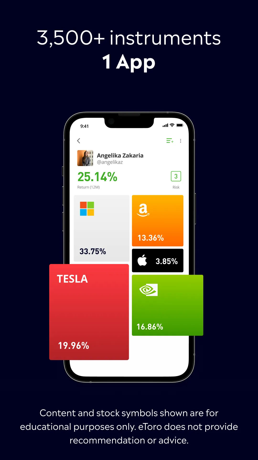 eToro: Trade. Invest. Connect. | Indus Appstore | Screenshot