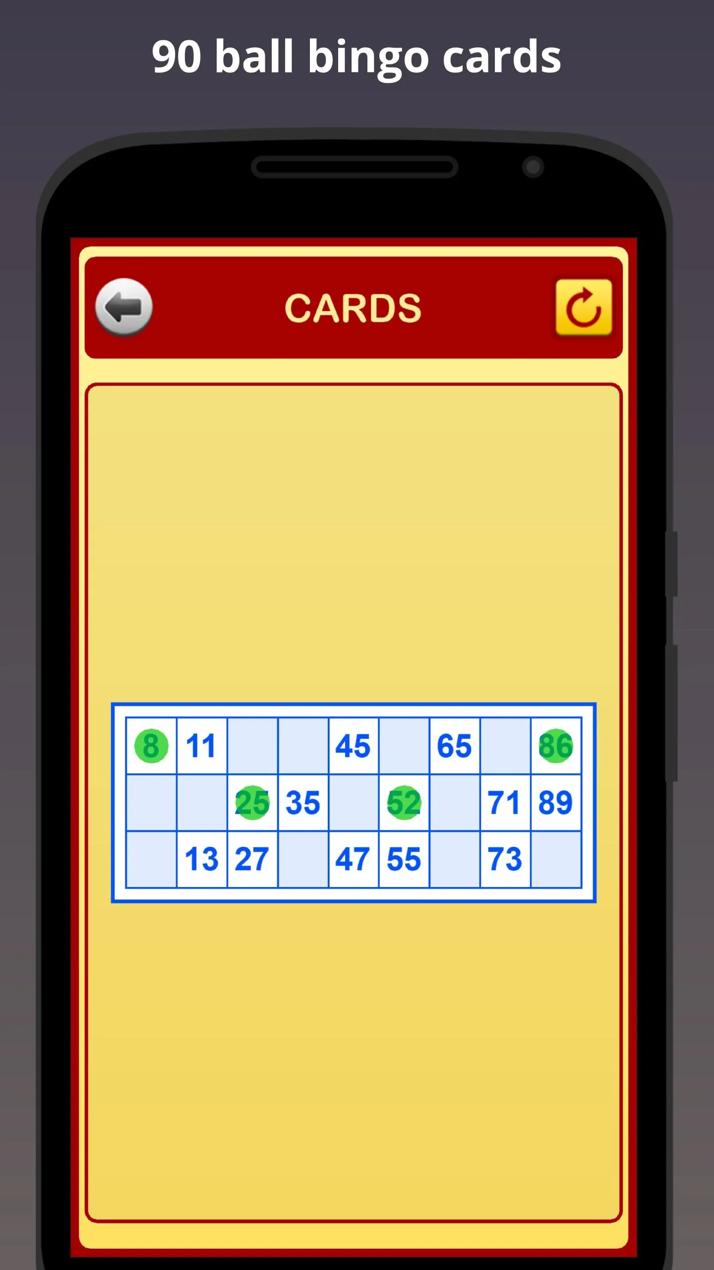 Bingo Cards | Indus Appstore | Screenshot