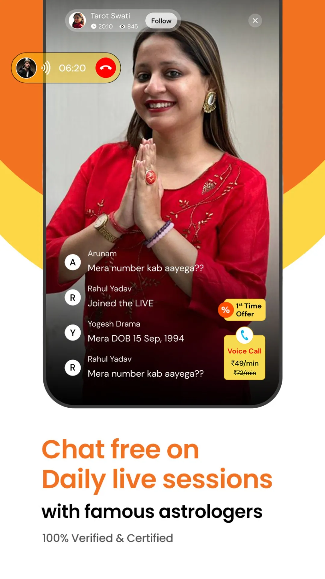 InstaAstro: Talk to Astrologer | Indus Appstore | Screenshot