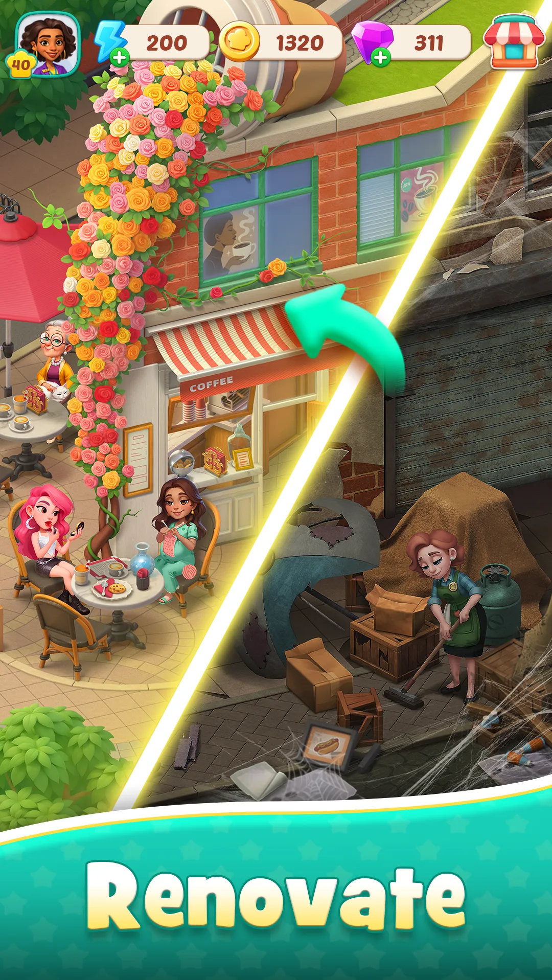 Foodstars: Merge & Cook | Indus Appstore | Screenshot