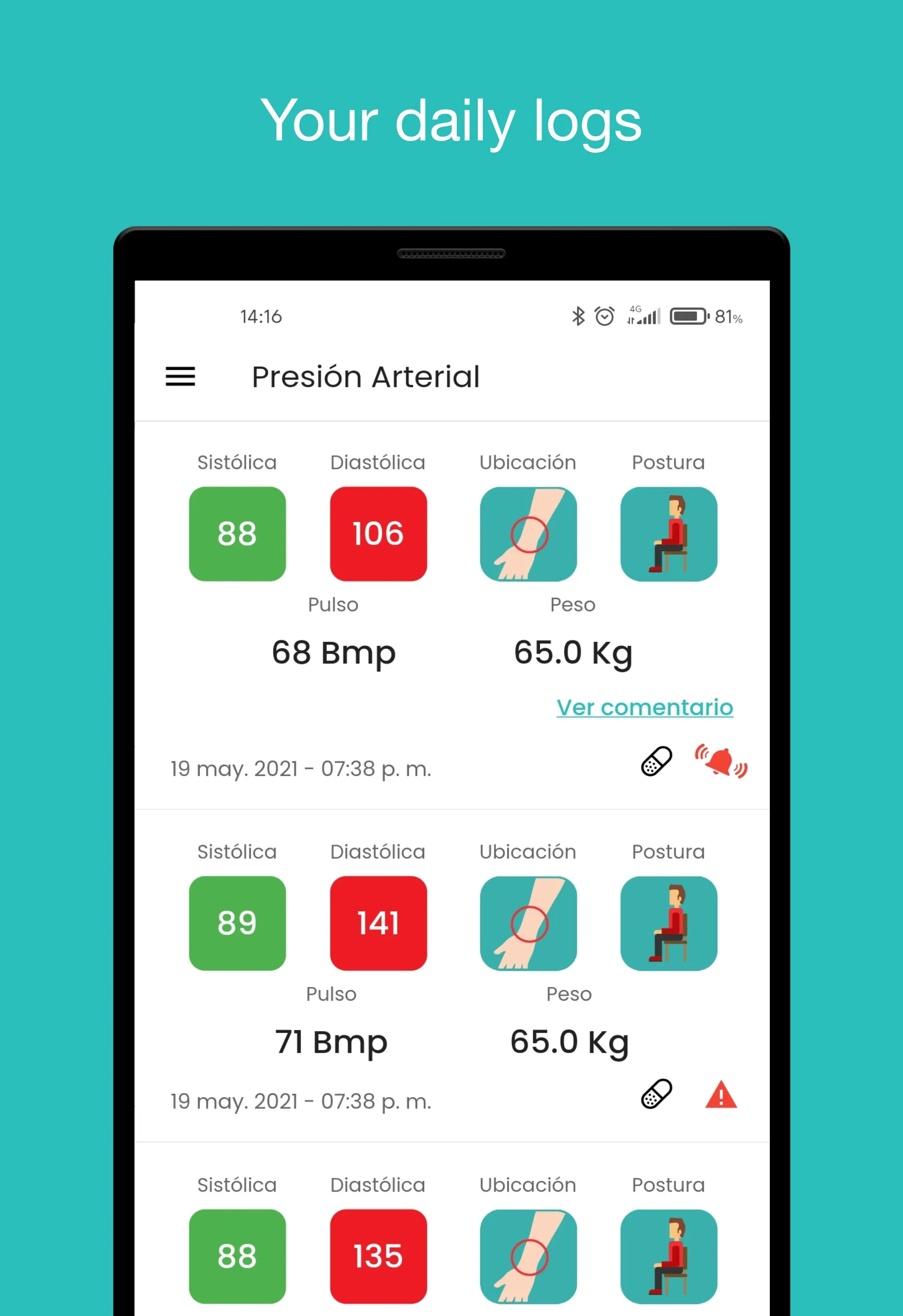 Blood Pressure Control | Indus Appstore | Screenshot