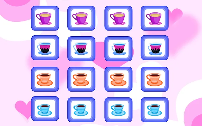 Matching Game-Porcelain Cup | Indus Appstore | Screenshot