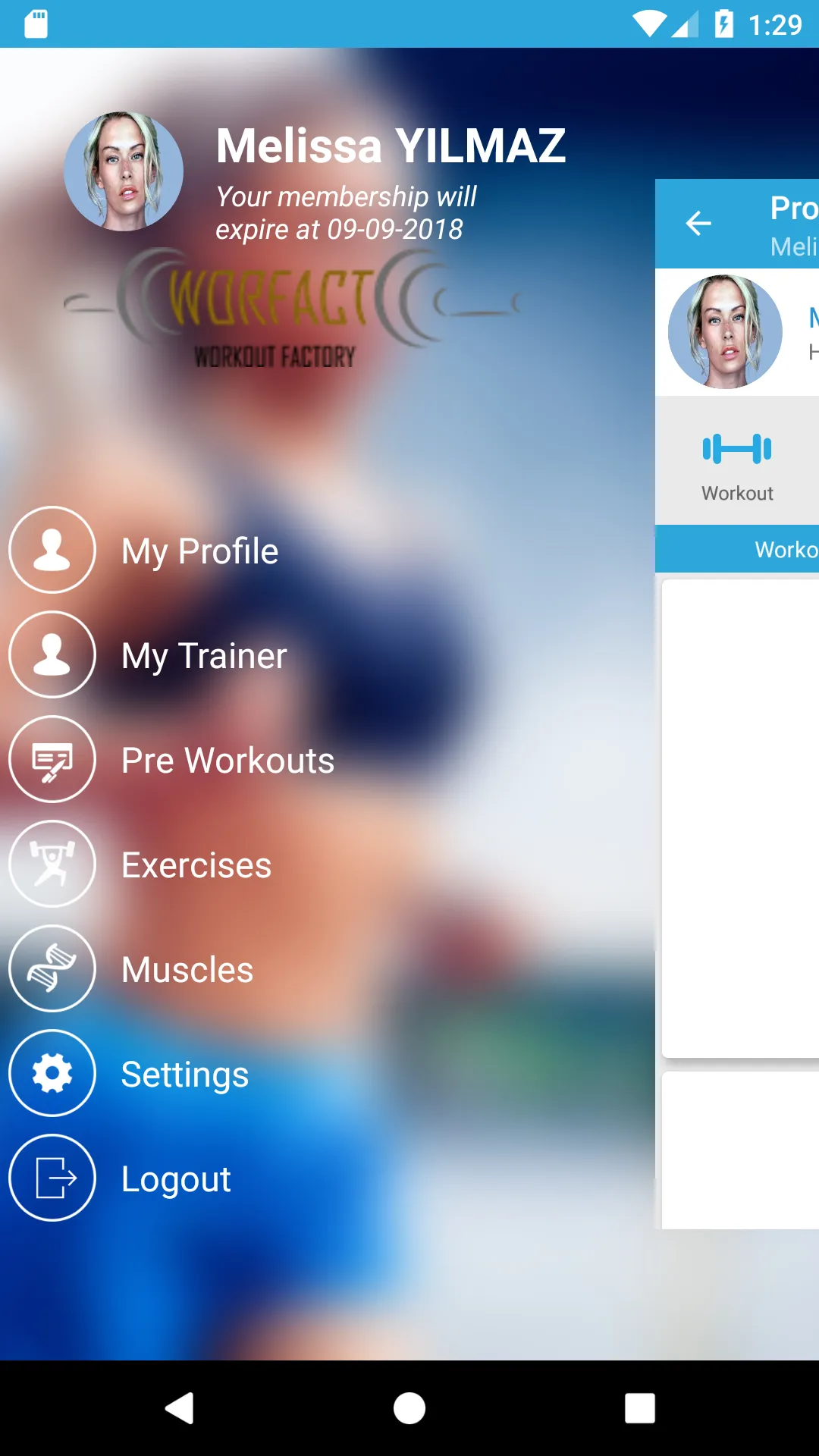 Worfact - Workout Factory | Indus Appstore | Screenshot