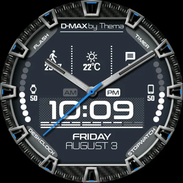 D-Max Watch Face | Indus Appstore | Screenshot