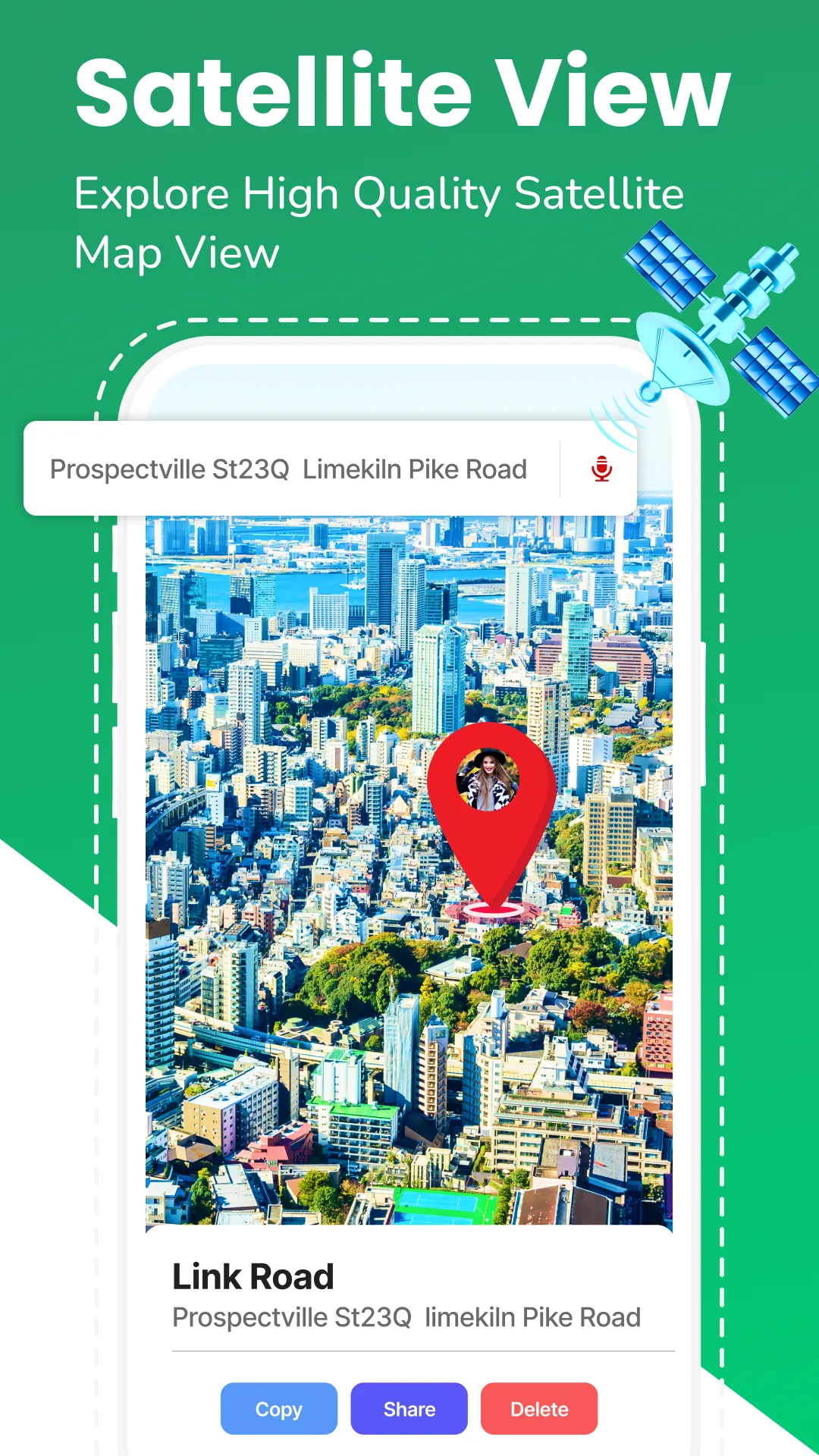 GPS Satellite Maps: Live Earth | Indus Appstore | Screenshot