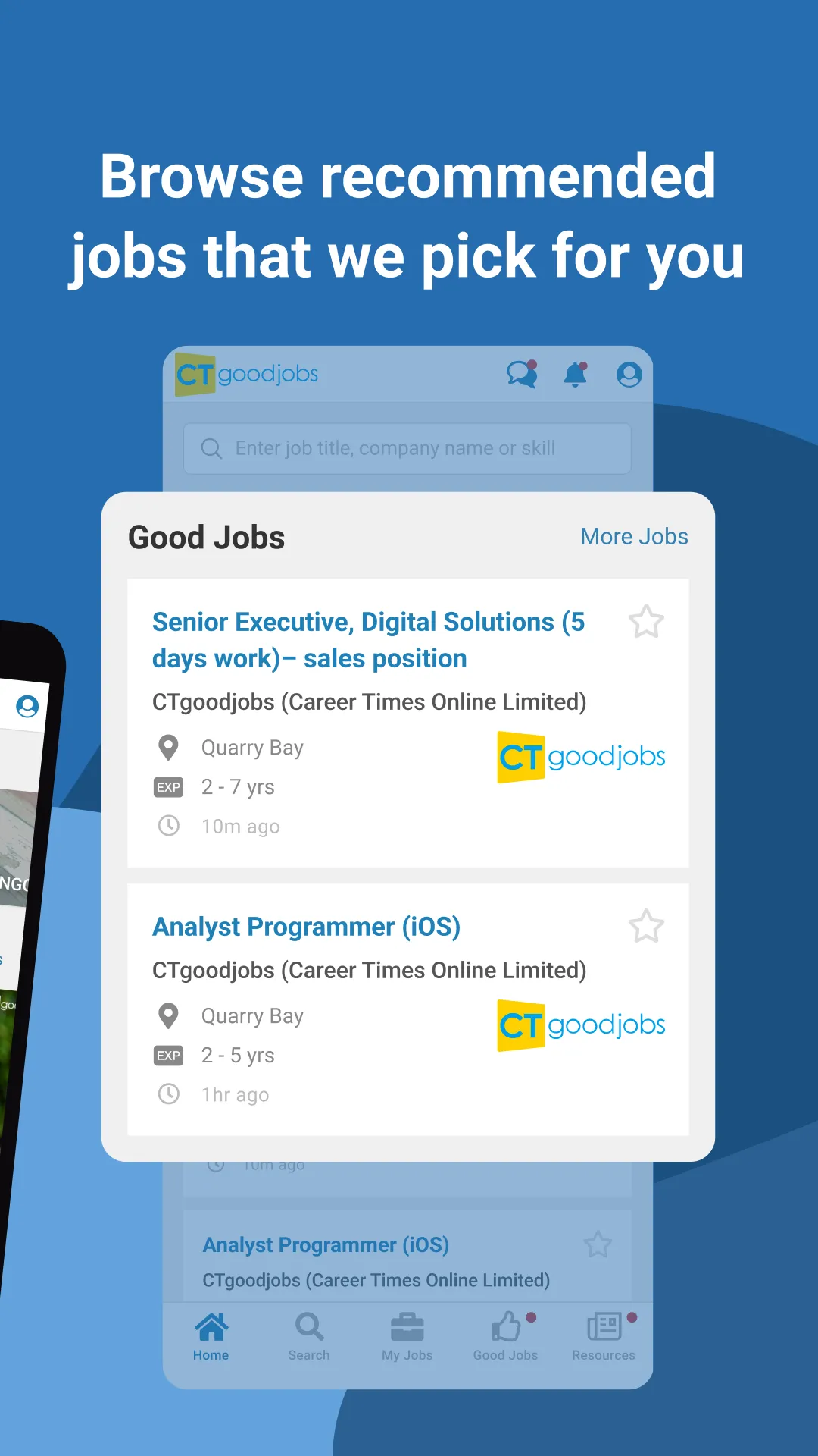 CTgoodjobs - Job Search | Indus Appstore | Screenshot